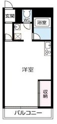 プラザ末吉橋の物件間取画像